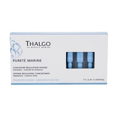 Thalgo Pureté Marine Intense Regulating Concentrate intenzivní regulační koncentrát na mastnou a smíšenou pleť 7 x 1,2 ml