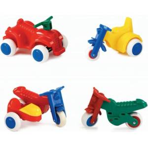 Viking Toys Играчка Viking Toys - Бръмби моторче, 10 cm, асортимент (1182-M15)