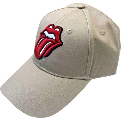 The Rolling Stones Classic Tongue Шапка с козирка Sand UNI (RSCAP01S)