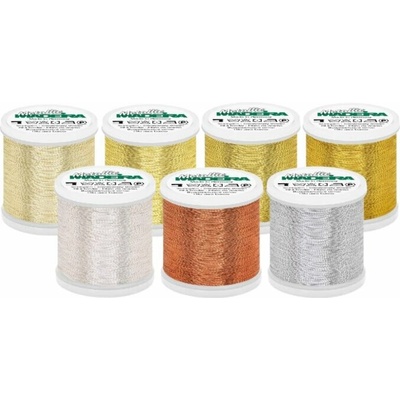 Vyšívací nit Madeira Metallic Brilliant 40 (1000m) barva gold 4