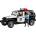 BRUDER Bruder Jeep Wrangler Unlimited Rubicon модел полицейски джип, с фигурка полицай (02526)