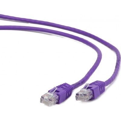 Gembird PP12-3M/V Eth patch cat5e UTP, 3m, fialový