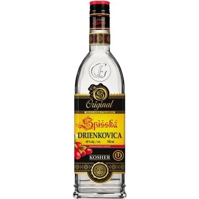 Kosher Familia Spišská Drienkovica 40% 0,7 l (čistá fľaša)