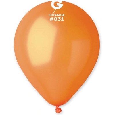 Gemar #031 Balónek 30cm #031 oranžová Balónek 30cm oranžová: S Héliem