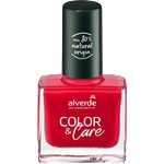 alverde NATURKOSMETIK Лак за нокти Color & Care, 40 Classic Red, 10 ml (1344173)