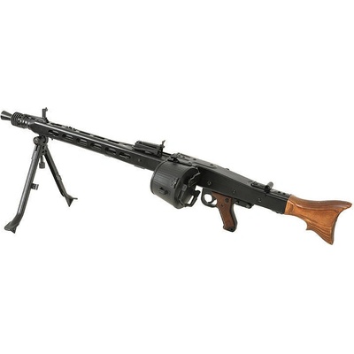 AGM 042 MG42 celokov dřevo černá/dřevěná elektrická – Zboží Dáma