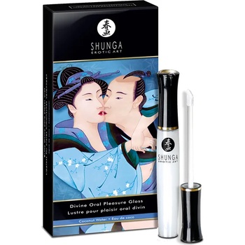 Image 1 of Shunga Divine Oral Pleasure Gloss Coconut 10ml