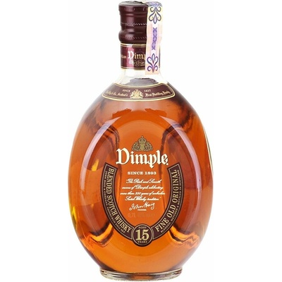 Whisky Dimple 15y 40% 0,7 l (čistá fľaša)