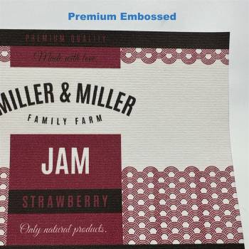 Image 1 of Premium embossed label test roll - 10 cm x 4 meter (testroll3)