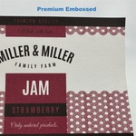  Premium embossed label test roll - 10 cm x 4 meter (testroll3)