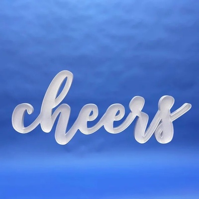 Nikoloon Šablóna na balóny Cheers