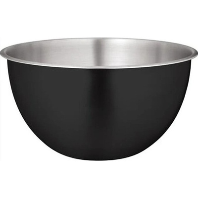 Maják Mísa matná černá nerez 25 cm