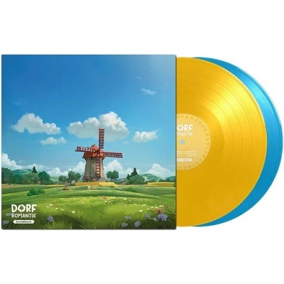 Laryssa Okada, Pygoscelis & Only Sound - Dorfromantik (Yellow & Blue vinyl) 2 LP
