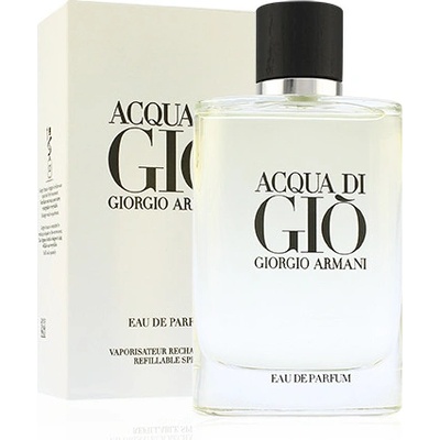 Giorgio Armani Acqua di Gio parfumovaná voda pánska 125 ml plniteľný flakón