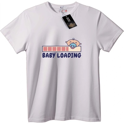 NOONEBRAND Тениска Бебе зарежда се - 7XL, White