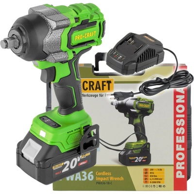 Procraft PWA36-1B-C aku rázový utahovák