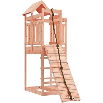 Shumee Hrací věž s lezeckou stěnou 107 × 196 × 238 cm masivní dřevo douglasky