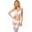 Js-mediolano Бял подплатен сутиен Chica 01015EH-20403-BIAŁY - Бял, размер 70I