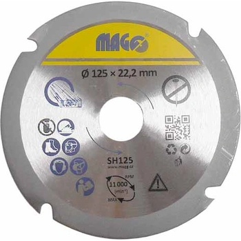 MAGG SH150 Řezný a frézovací kotouč 150x22,23 mm