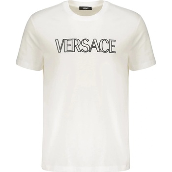 Versace Logo White tričko