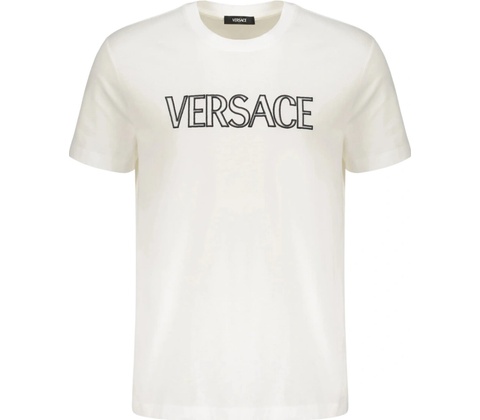Versace Logo White tričko