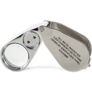 Verk 09109 skládací lupa + LED UV 40x