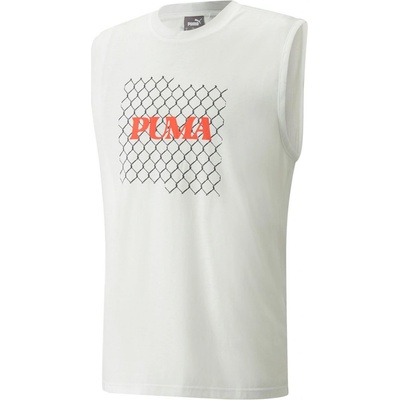Puma Don T Flinch tank white-cherry Toma 53212909 biela