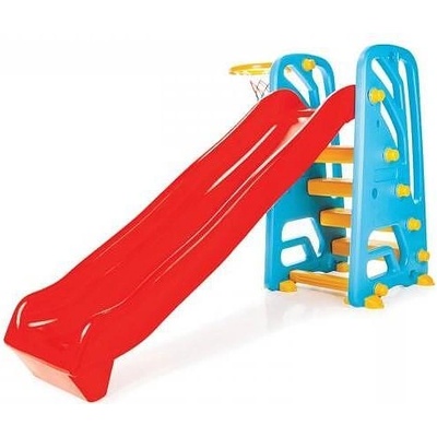 Pilsan Пързалка с баскетболен кош 06142 червен (100322)