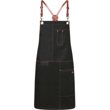 Karlowsky Gastro zástera KY116 Black 68 x 80 cm