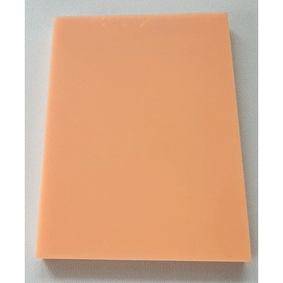 Guma pro linoryt 10 x 7,5 x 0,9 cm Profi - oranžová