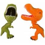 LEAN Toys Figurine Biting Tyrannosaurus Dinosaur Movable Tail Jaw 2 Types