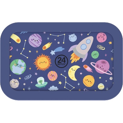 24Bottles Кутия за обяд 24Bottles Kids Space Friends (002174)