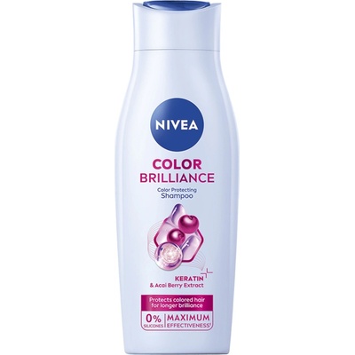 Nivea Šampon pro zářivou barvu vlasů Color Brilliance Color Protecting Shampoo 400 ml