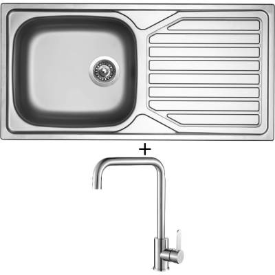 Set Sinks OKIO 1000 XXL V + Laveo BONA BAB 265D