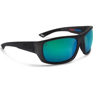 PELAGIC Слънчеви очила PELAGIC PURSUIT - POLARIZED MINERAL GLASS: Sanded Black/Green Glass Слънчеви очила