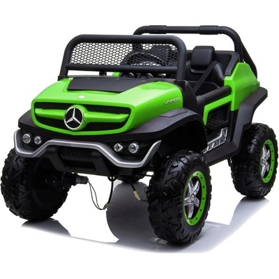 Mamido elektrické autíčko Mercedes Unimog 4x4 zelená