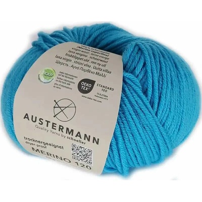 Austermann Merino 120 EXP 135 Tyrkysová
