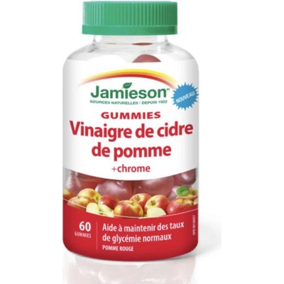 Jamieson Jablečný ocet s chromem 60 želat.past.