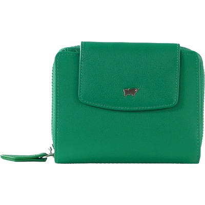 Braun Büffel Joy RFID RV Wallet M 8 card slots fern green