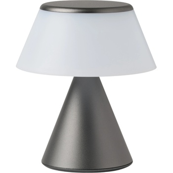 Lexon LED лампа Luma S тъмно сребриста (LH96MX)