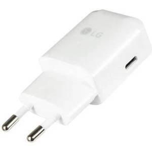 LG Оригинално Бързо Зарядно за LG 220v Fast Charger USB-C MCS-NO4ER, Бял (MCS-NO4ER/Bulk)