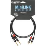 KLOTZ Аудио кабел жакове-чинчове Klotz MiniLink Pro KT-CJ090 90см