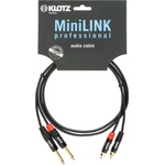 KLOTZ Аудио кабел жакове-чинчове Klotz MiniLink Pro KT-CJ090 90см