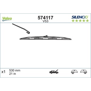 Valeo Silencio 530 mm 574117