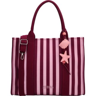 Zebra Trends dámska shopper kabelka Mira 18L burgundy