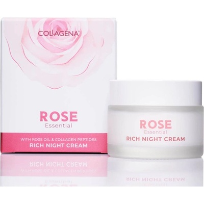 Collagena Регенериращ нощен крем с Колаген и Розово масло COLLAGENA Rose Essential (CARE001747)