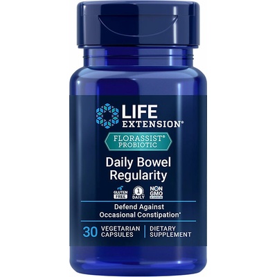 Life Extension FLORASSIST Daily Bowel Regularity 30 vegetariánska kapsula 57,5 mg