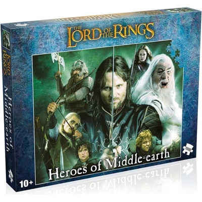 Winning Moves The Lord of the Rings Heroes of Middlearth 1000 dielov