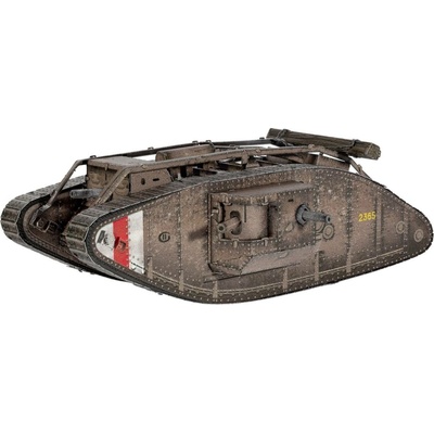 Metal Earth 3D puzzle Britský tank Mark IV 79 ks