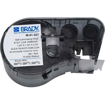 Brady M-91-427 / 131570, етикети 25.40 mm x 38.10 mm (M-91-427)